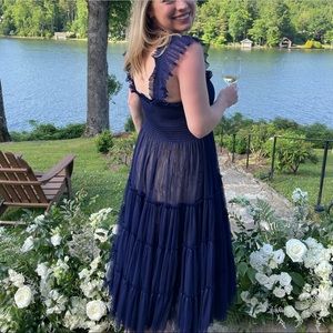 Collectors Edition Hill House Tulle Nap Dress: Limited Edition Navy